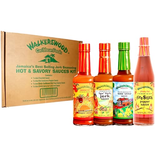 Walkerswood Hot & Savory Sauce Kit - 1 x 6oz Fire ... - Image 2