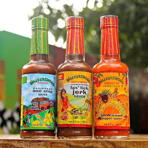 Walkerswood Hot & Savory Sauce Kit - 1 x 6oz Fire ... - Image 7