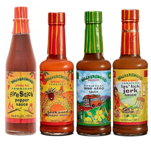 Walkerswood Hot & Savory Sauce Kit - 1 x 6oz Fire ... - Image 3