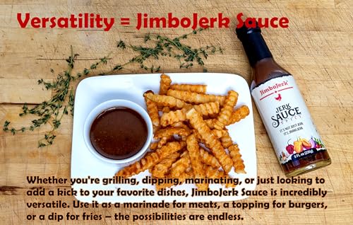 JIMBOJERK Caribbean Jerk Sauce.8oz.Your Beef. Chic... - Image 5