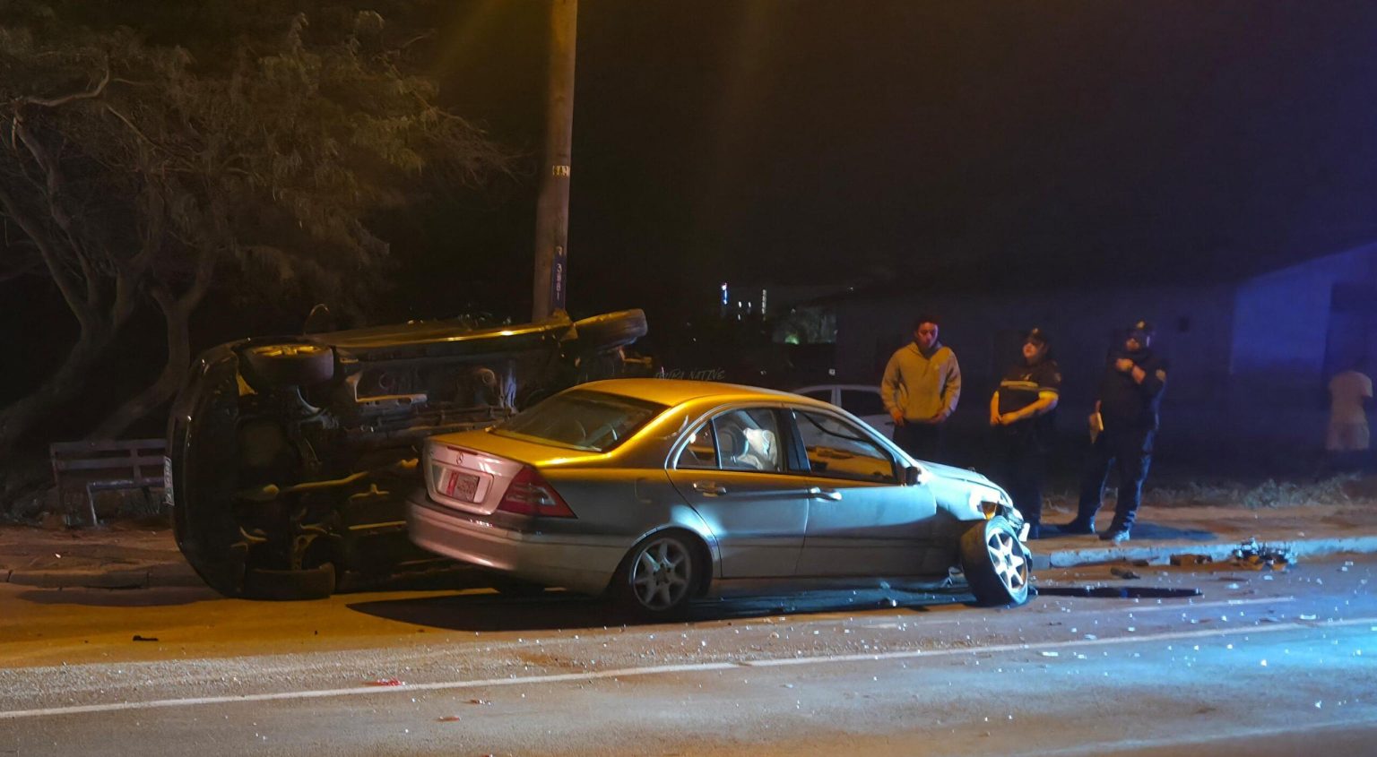 Accidente cu hopi daño material na Kamay – Aruba Native