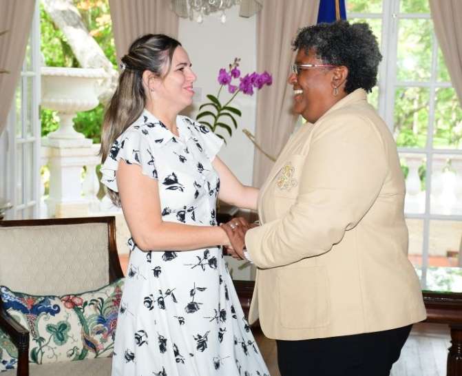 Barbados Flirting With Cuba at CARIFESTA XV. Barbados Flirting With Cuba at CARIFESTA XV.