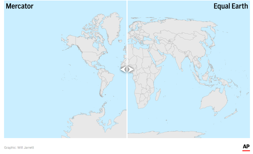 Campaigners want to change the world map to show Africa is bigger – Virgin Islands Free Press Campaigners want to change the world map to show Africa is bigger – Virgin Islands Free Press