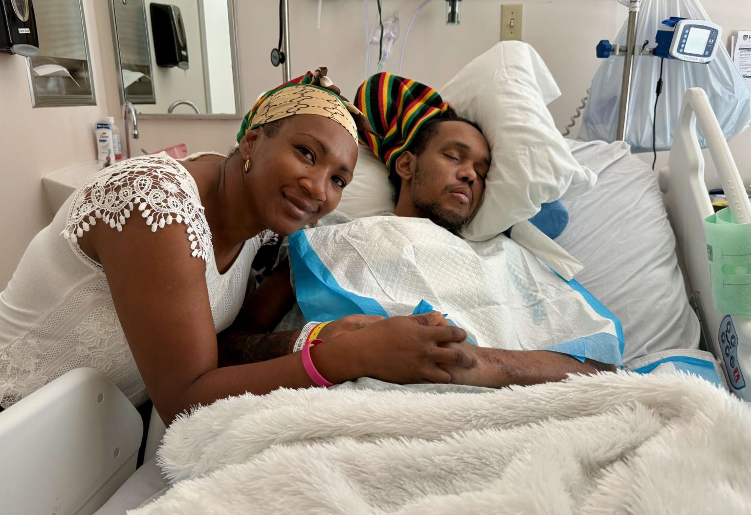 Chef hurt in hit-and-run crash shows flicker of hope