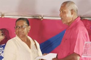 Eight families get houses at Orange Hill