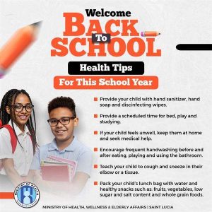 Health Guidelines For The Safe Return To School In Saint Lucia