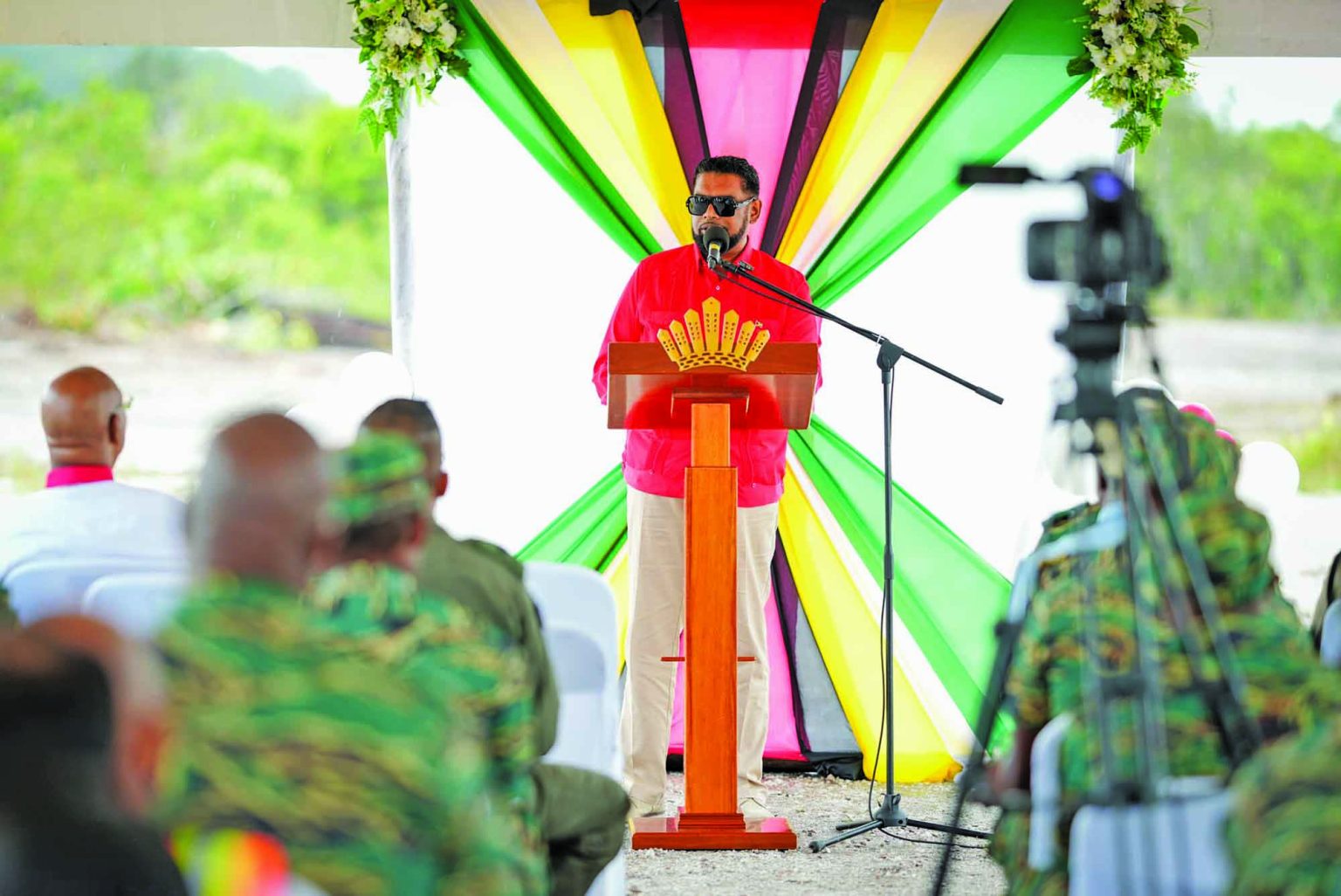 “Men and women in uniform never failed me” – Commander-in-Chief