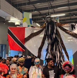 Moko jumbie king takes Trinidad and Tobago culture to Japan