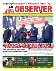 Newspaper Cover For 1st August, 2025