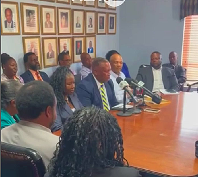 PM Philip Davis’ statement on the 58th Industrial Union Agreement Signing PM Philip Davis’ statement on the 58th Industrial Union Agreement Signing