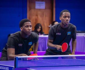 Saint Lucia Complete Junior Pan Am Table Tennis