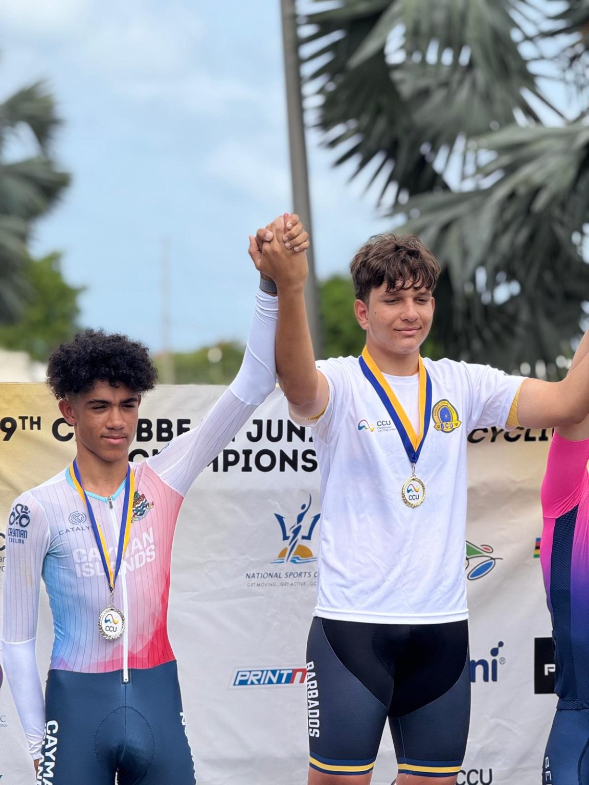 Young Caymanian cyclist makes history in Barbados