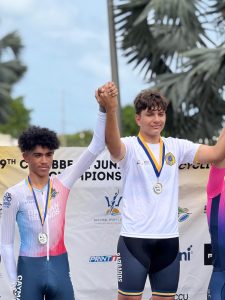 Young Caymanian cyclist makes history in Barbados