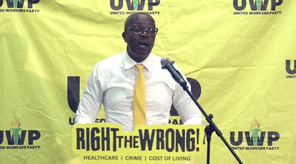 ‘Kakal’ Unveiled as UWP Candidate for Vieux Fort North