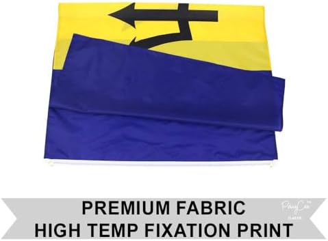 Barbados 3x5FT Polyester Flag Banner Caribbean Cou... - Image 4