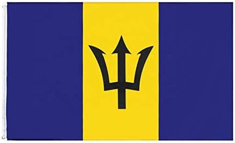 Barbados 3x5FT Polyester Flag Banner Caribbean Cou... - Image 3