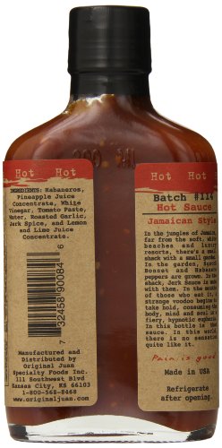 Jamaican Style Hot Sauce - 7oz Bottle - Made in US... - Image 4