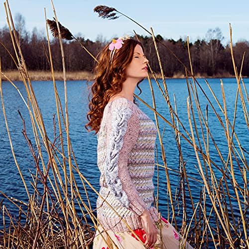 10pcs Pink Hibiscus Artificial Flowers for Diy, Pa... - Image 8