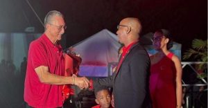 Baton passed in Vieux Fort south: From Dr Anthony to Butcher