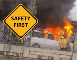 Concern Regarding Fire at West Bus Station