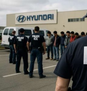 ICE Raid on Hyundai Plant in Georgia Detains 475 Workers on Visitor Visas.