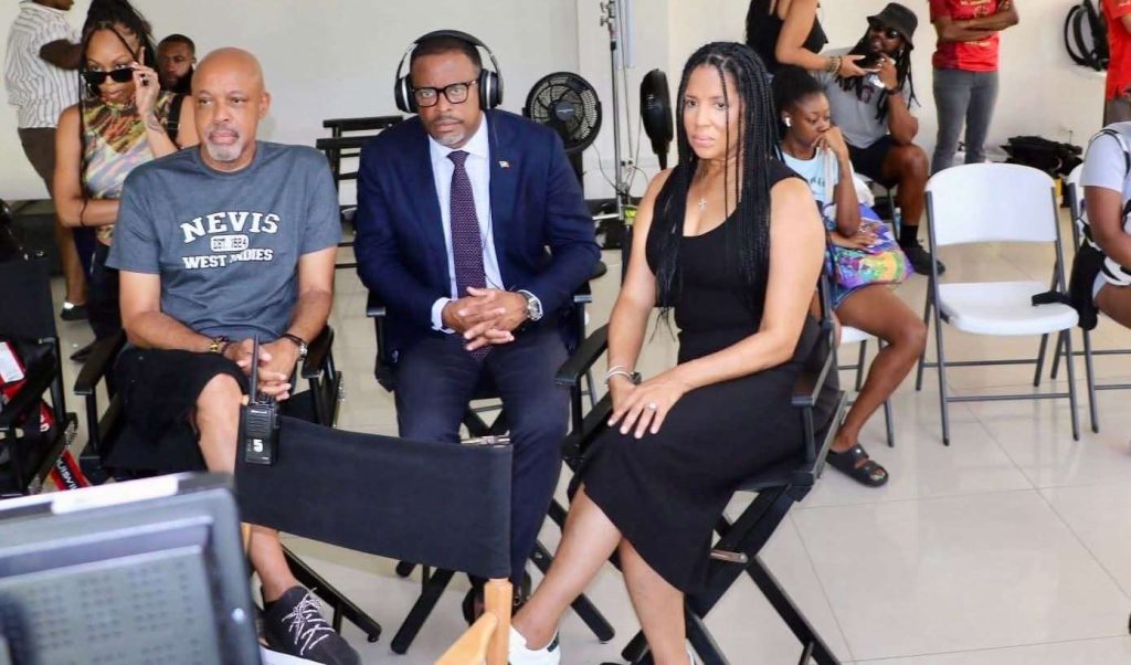 Int’l romance feature film being produced in Nevis:  Local talent shines