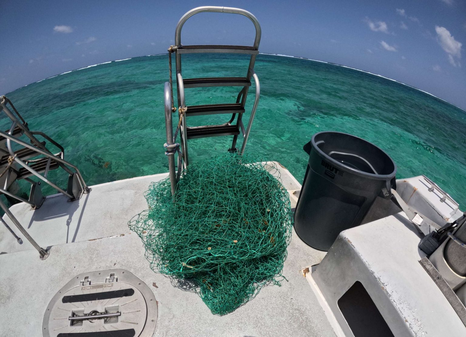 New warnings over ‘ghost nets’ after dive boat finds trapped sharks
