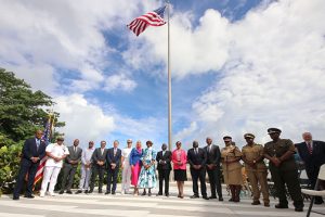 PM Davis:  The raising of the United States Flag over new Embassy is a ‘public reaffirmation of friendship’