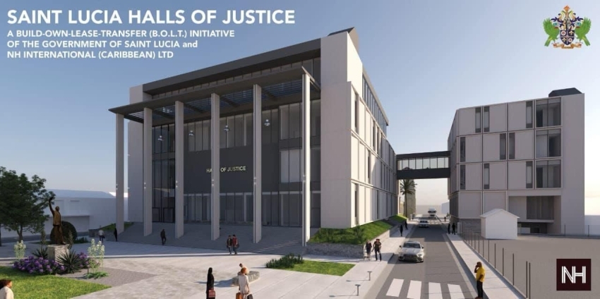 Saint Lucia breaks ground on landmark 3m Halls of Justice Saint Lucia breaks ground on landmark 3m Halls of Justice