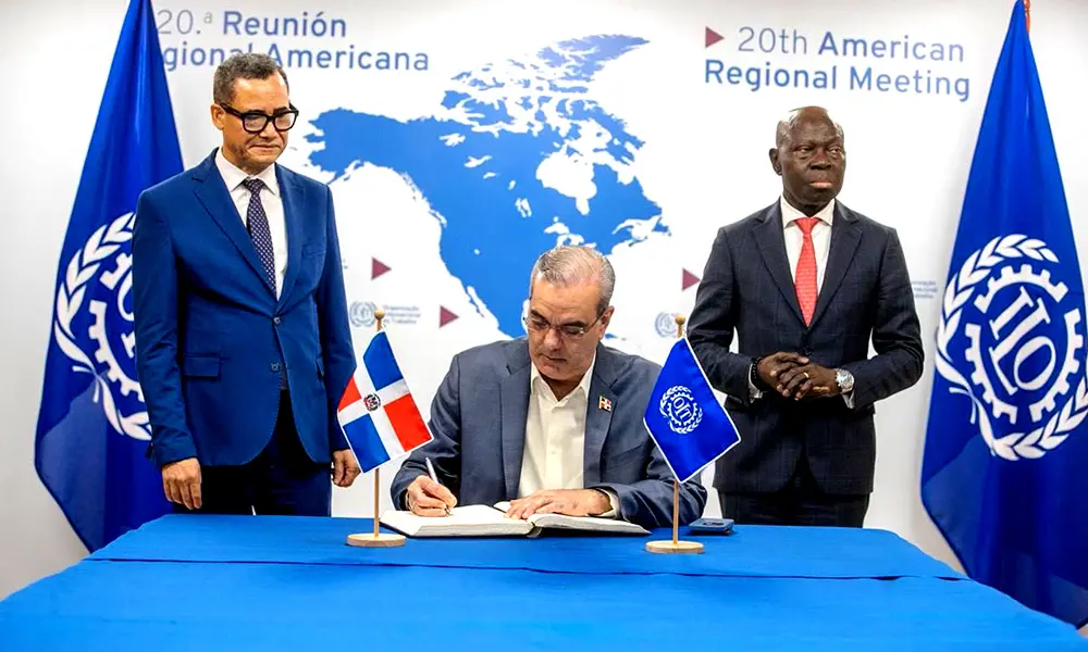 Abinader highlights dignified work as key to shared prosperity at ILO Meeting Abinader highlights dignified work as key to shared prosperity at ILO Meeting