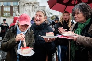 Amsterdam celebrates its 750th birthday with a massive cake