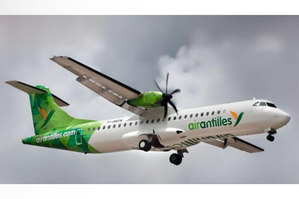 An Air Antilles ATR plane Air Antilles operating licence extended to January 31, 2026 | THE DAILY HERALD