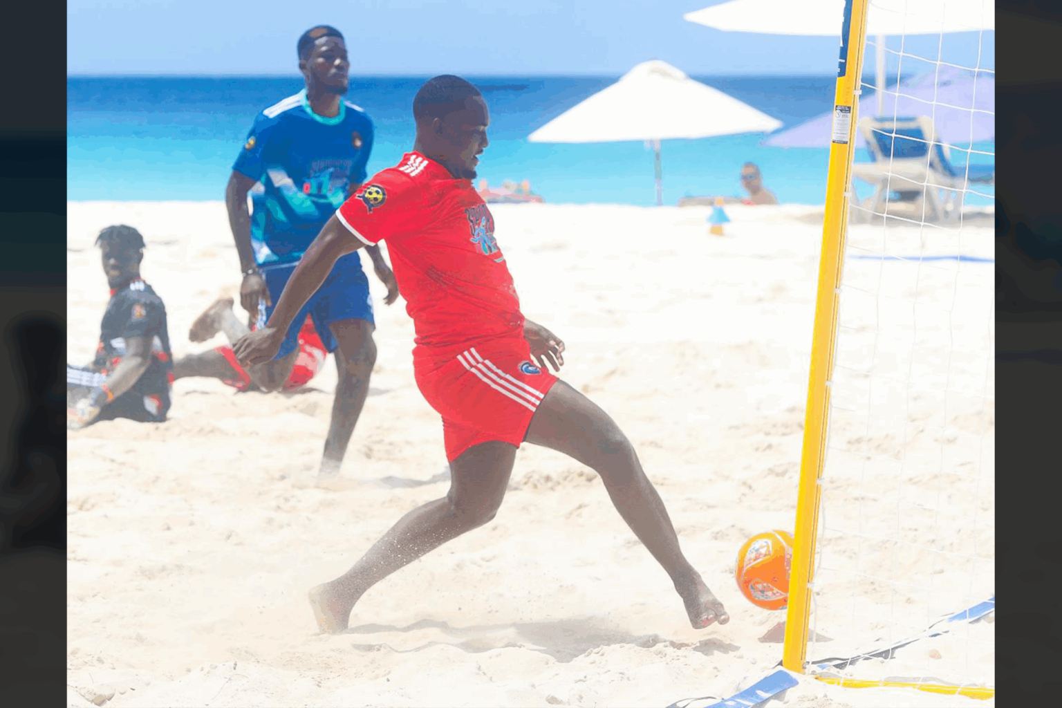 Beach soccer thrills: Sea Breeze, Thunder dominate opening matches Beach soccer thrills: Sea Breeze, Thunder dominate opening matches
