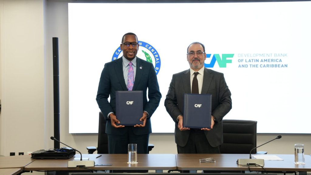 CAF and ECCB to mobilise climate and development finance for ECCU