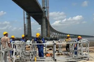 Crowning Glory: New Demerara Bridge Lights Up Guyana.