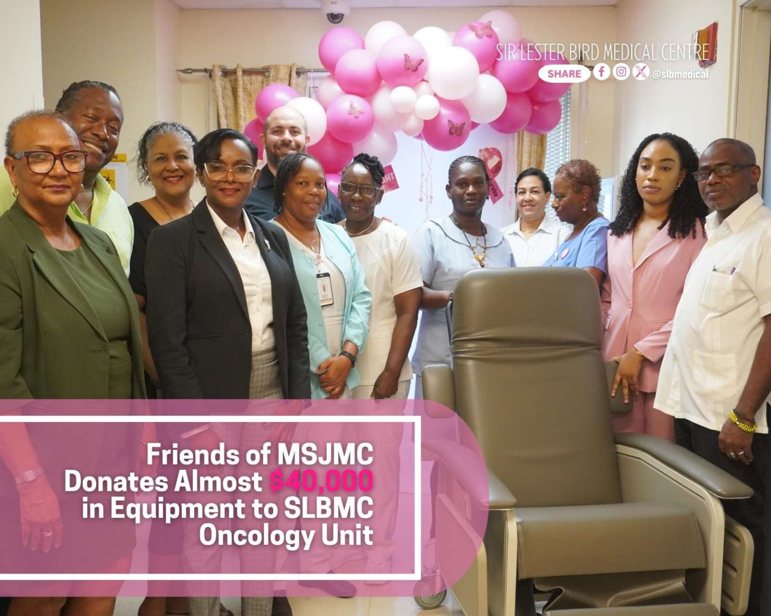 Friends of Mount St. John’s Medical Centre Donates Vital Equipment to Oncology Unit Friends of Mount St. John’s Medical Centre Donates Vital Equipment to Oncology Unit