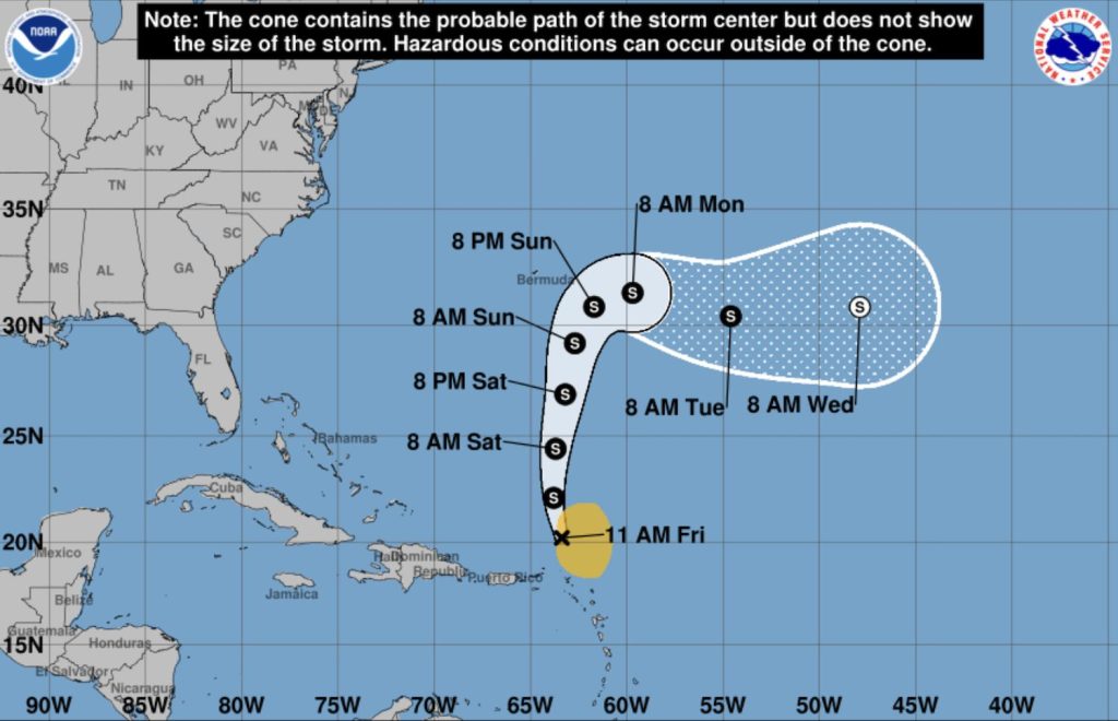 LIVE: Tropical storm warning discontinued in Anguilla as Jerry passes north – Anguilla Focus