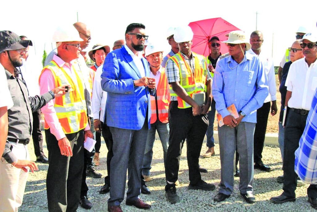 US2M East Coast Road Expansion Project 77% completed  – Pres Ali during inspection