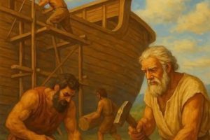 Waarom bouwde Noach een Ark als hij gewoon belasting had kunnen betalen om klimaatverandering