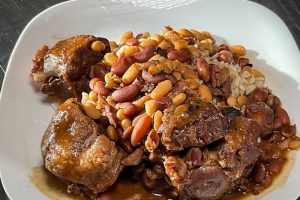 9. Oxtail and Beans Jamaican Cuisine