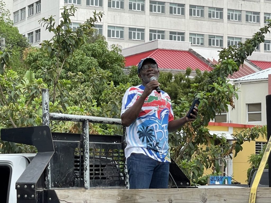 Bishop Cline calls for protest over Governor’s removal of Vanterpool