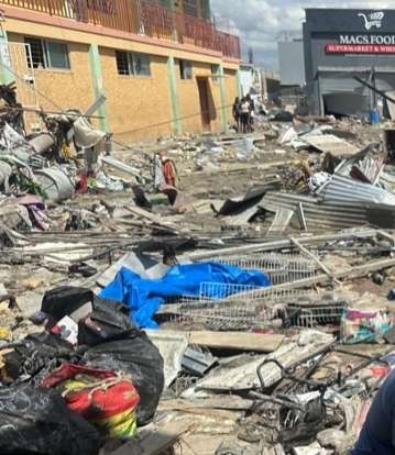 Hunger and Chaos Grip Jamaica’s Ground Zero. Hunger and Chaos Grip Jamaica’s Ground Zero.