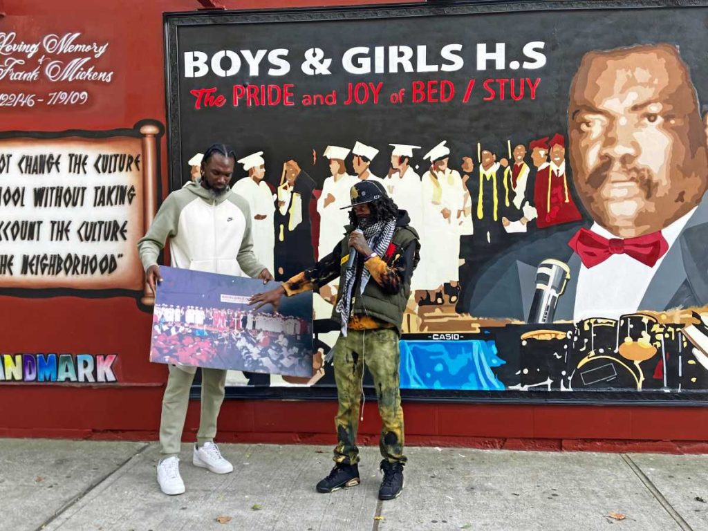 New Dr. Frank Mickens mural highlights free community celebration day in Bed-Stuy – Caribbean Life