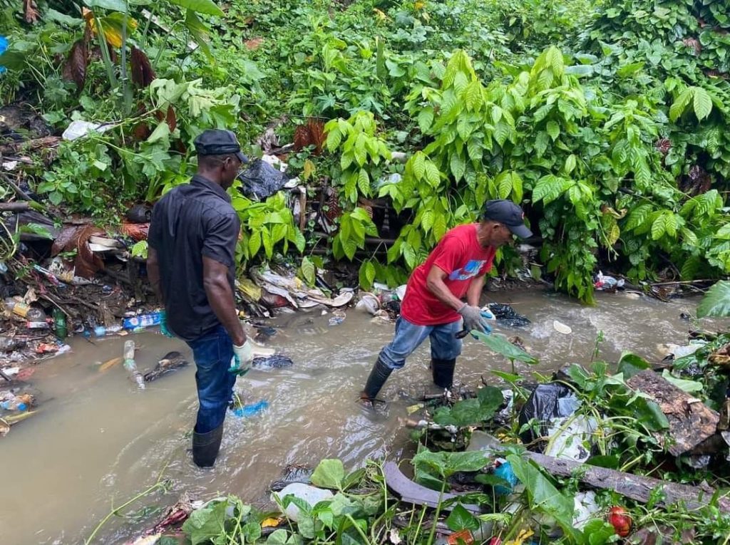 Pollution threatens the Sosúa River, despite being a key source of water since 1948