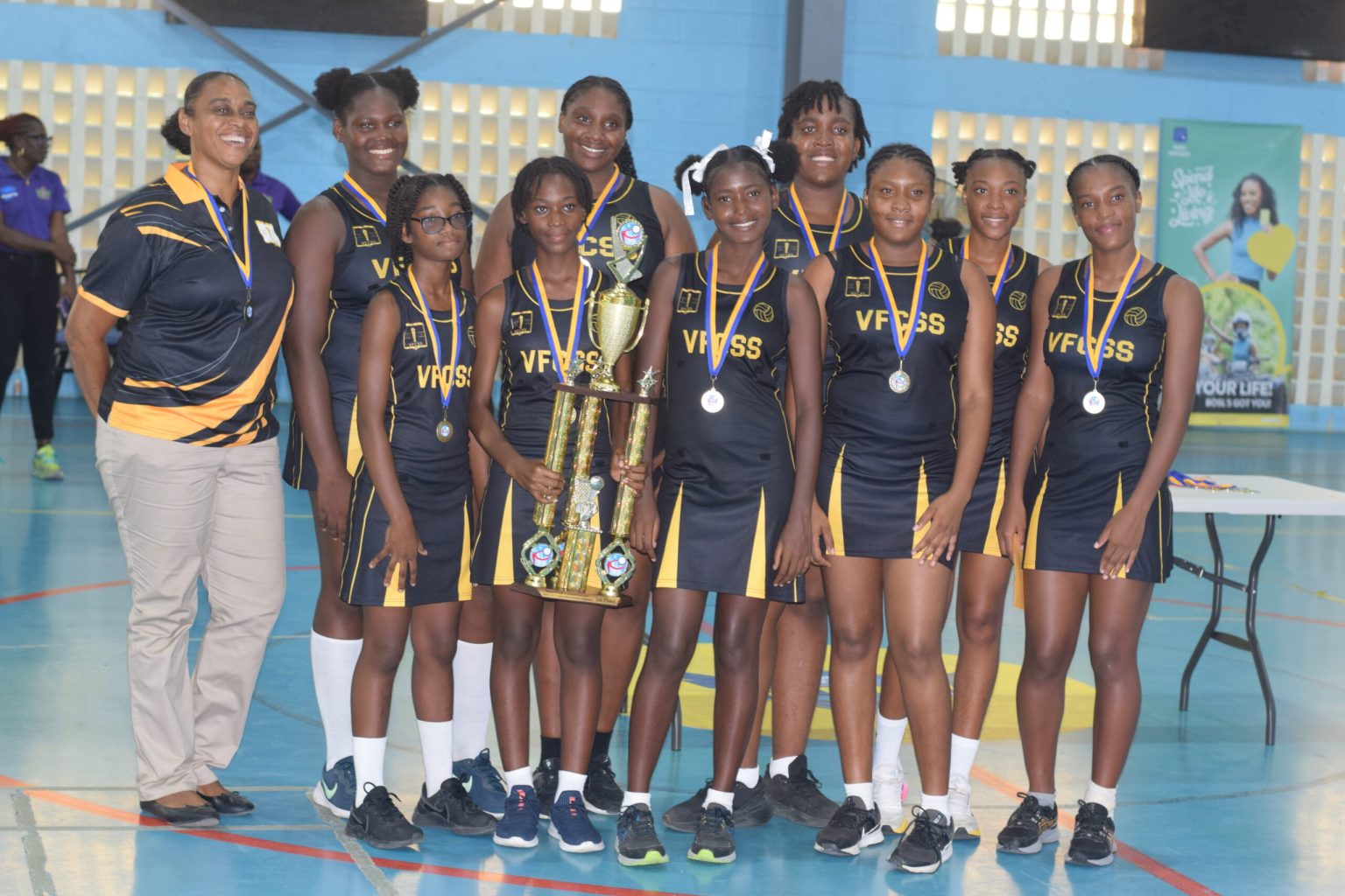 Samuel Anchors VFCSS to nail-biting Schools Netball Win