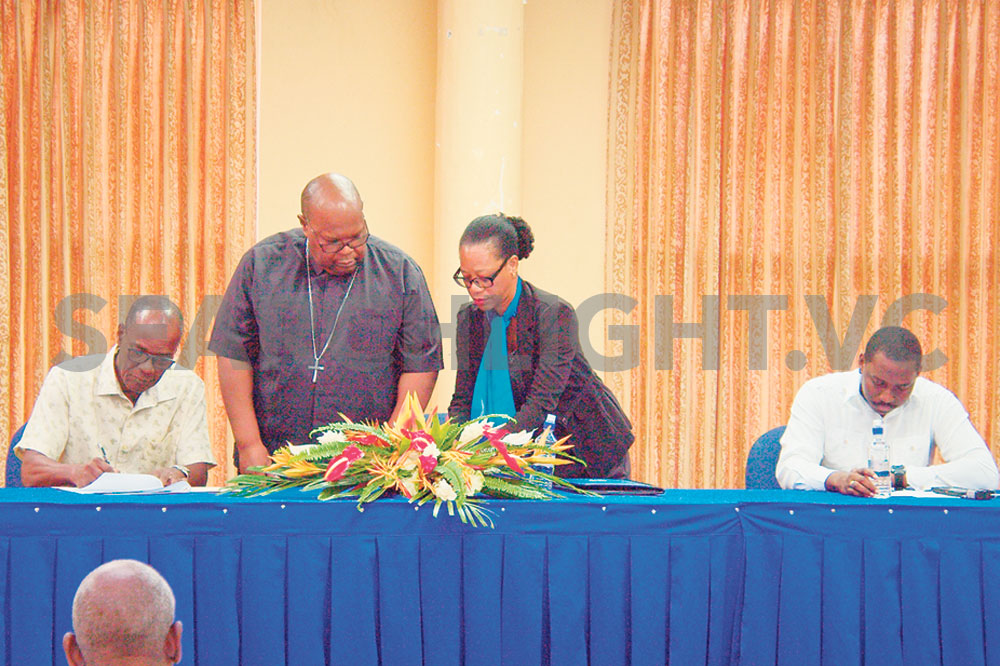 ULP, NDP sign Code agreeing to peaceful, fair General Elections ULP, NDP sign Code agreeing to peaceful, fair General Elections