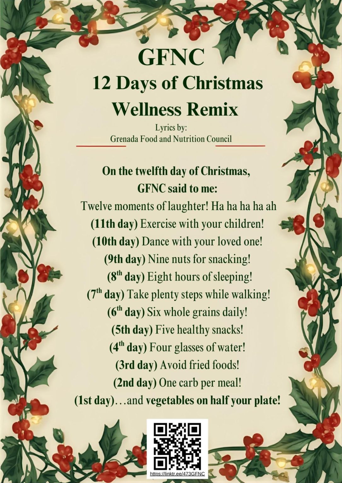 GFNC’s Christmas Singing Contest deadline extended