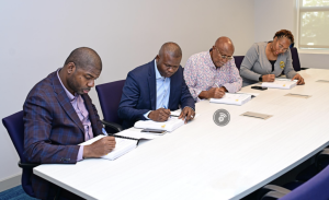 Gov’t inks M contract for Road Town–West End road works