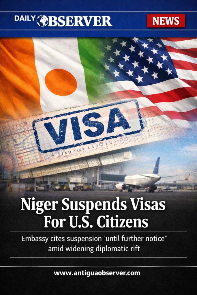 Niger Halts Visa Services for Americans as Tensions Between Countries Continue