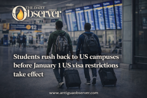 Students rush back to US campuses before January 1 US visa restrictions take effect